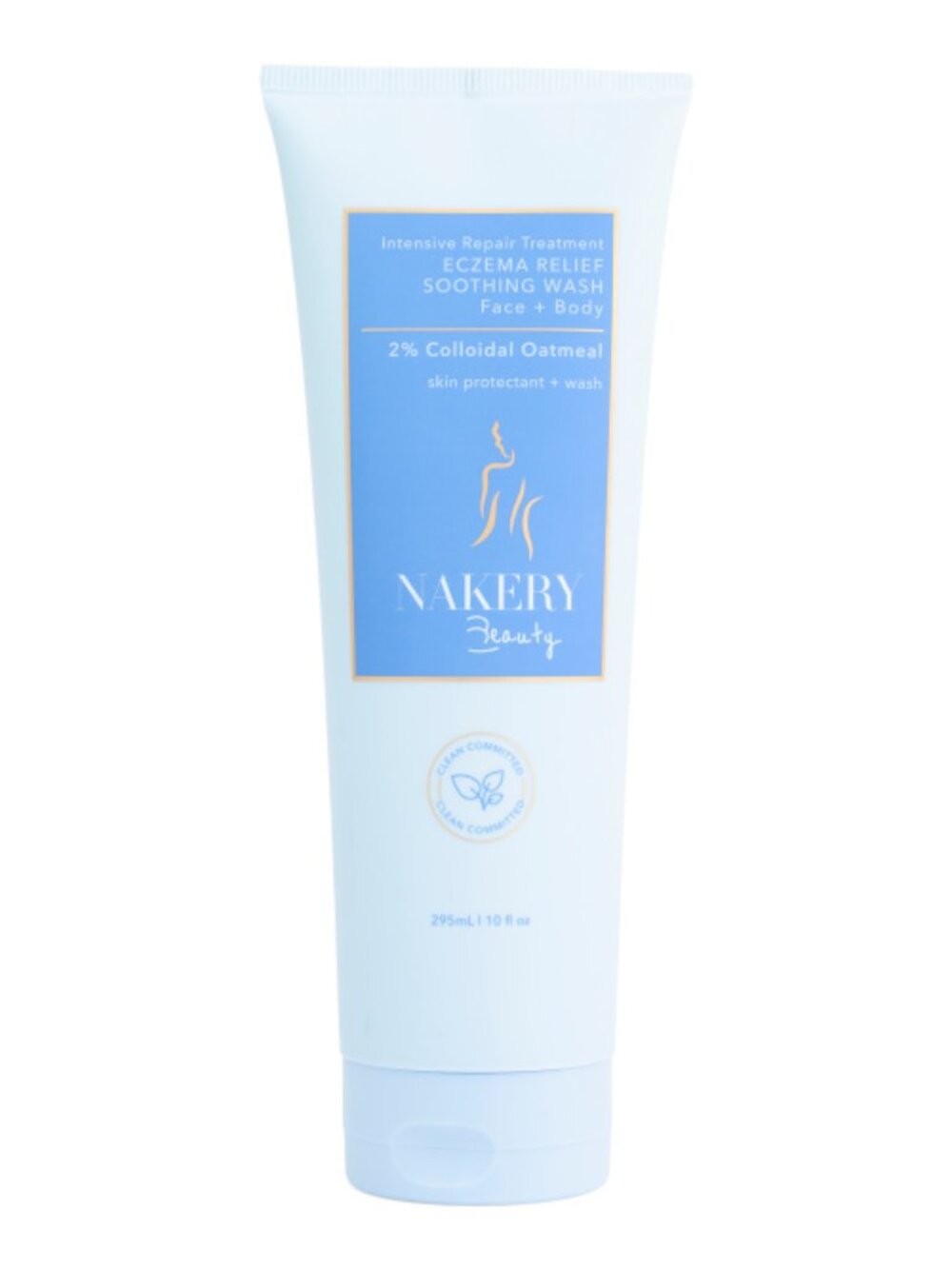 Nakery Beauty Intensive Repair Treatment Eczema Relief Soothing Body + Face Wash